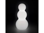 Светильник пластиковый снеговик LED Lumi полиэтилен белый Фото 1