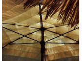 Зонт садовый с соломкой Maffei Tulum сталь, рафия Фото 13