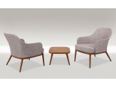 Комплект мягкой мебели Grattoni Rodi 2 алюминий, текстилен тик, тортора Фото 2