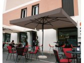 Зонт профессиональный Scolaro Napoli Standard алюминий, акрил серый Фото 1