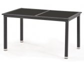 Плетеный обеденный стол Afina T285A-W5 160x90 Black  искусственный ротанг, сталь черный Фото 1