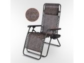 Кресло-шезлонг Afina CHO-137-12B текстилен, сталь рисунок Фото 3