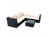 Комплект плетеной мебели KVIMOL KM-0310 искусственный ротанг коричневый, бежевый Фото 1