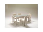 Подушка для стула или кресла RosaDesign Linear ткань белый Фото 2