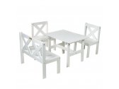 Комплект мебели Azzura Milla сосна белый Фото 2