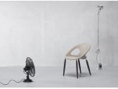 Кресло пластиковое Scab Design Natural Drop сталь, бук, технополимер венге, тортора Фото 4