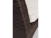 Кресло плетеное с подушками Garden Relax Clipper алюминий, искусственный ротанг коричневый Фото 8