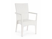 Кресло плетеное Garden Relax Athena алюминий, искусственный ротанг белый Фото 1