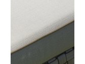 Шезлонг-лежак плетеный с матрасом Skyline Design Brafta алюминий, искусственный ротанг, sunbrella белый, бежевый Фото 8