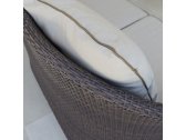 Кресло плетеное с подушками Skyline Design Malta алюминий, искусственный ротанг, sunbrella мокка, бежевый Фото 10
