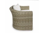 Диван плетеный с подушками Garden Relax Brady алюминий, искусственный ротанг натуральный Фото 4