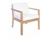 Кресло деревянное с подушками Garden Relax Arizona тик, ткань коричневый Фото 6
