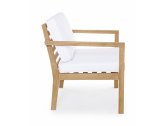 Кресло деревянное с подушками Garden Relax Arizona тик, ткань коричневый Фото 3