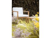 Кресло деревянное с подушками Garden Relax Arizona тик, ткань коричневый Фото 5