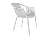 Кресло пластиковое PEDRALI Tatami стеклопластик белый Фото 5