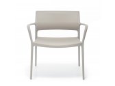 Кресло пластиковое PEDRALI Ara Lounge полипропилен серый Фото 3