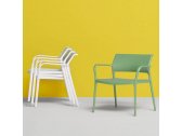 Кресло пластиковое PEDRALI Ara Lounge стеклопластик зеленый Фото 8