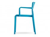 Кресло пластиковое PEDRALI Volt стеклопластик синий Фото 5