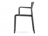 Кресло пластиковое PEDRALI Volt стеклопластик черный Фото 5