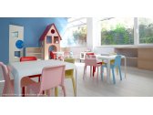 Стул пластиковый детский PEDRALI Snow Junior стеклопластик красный Фото 23