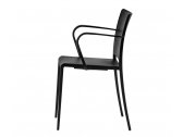 Кресло пластиковое PEDRALI Mya металл, пластик черный Фото 4