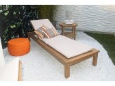 Шезлонг-лежак деревянный Giardino Di Legno Saint Raphael Sunseeker тик Фото 15