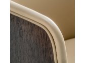 Кресло деревянное мягкое PEDRALI Allure металл, дуб венге Фото 3