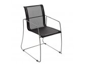 Кресло металлическое Giardino Di Legno Avalon сталь, батилин черный Фото 1