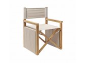 Кресло деревянное складное мягкое Giardino Di Legno Venezia тик, ткань Фото 17