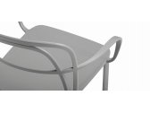 Кресло пластиковое PEDRALI Intrigo алюминий серый Фото 8