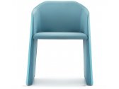 Кресло мягкое PEDRALI Laja Wings сталь, ткань голубой Фото 3