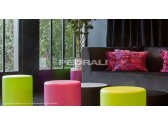 Пуф-столик кофейный PEDRALI Wow пластик розовый Фото 6