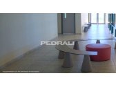 Пуф-столик кофейный PEDRALI Wow полиэтилен красный Фото 9