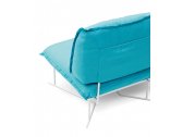 Кресло дизайнерское с подушками Varaschin Colorado сталь, ткань Фото 3