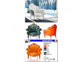 Кресло дизайнерское Magis Magis Proust полиэтилен оранжевый Фото 4