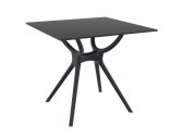 Столешница квадратная Siesta Contract Air Table компакт-ламинат HPL черный Фото 4
