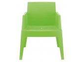 Кресло пластиковое Siesta Contract Box полипропилен зеленый Фото 5