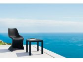 Столик пластиковый журнальный Siesta Contract Ocean Side Table пластик черный Фото 5