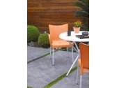 Кресло пластиковое Siesta Contract Romeo алюминий, полипропилен оранжевый Фото 5