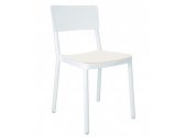 Стул пластиковый с обивкой Resol Lisboa upholstered seat chair стеклопластик, ткань Фото 1