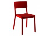 Стул пластиковый с обивкой Resol Lisboa upholstered seat chair стеклопластик, ткань Фото 2
