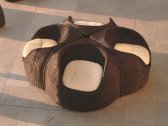 Кресло плетеное с подушкой Robertirattan Coconut алюминий, искусственный ротанг какао Фото 1