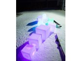 Куб пластиковый светящийся LED Piazza полиэтилен белый Фото 16