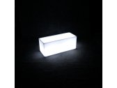 Кашпо пластиковое светящееся LED Horizont полиэтилен белый Фото 2