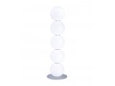 Светильник пластиковый напольный SLIDE Pearl Lighting LED металл, полиэтилен белый Фото 2