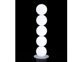 Светильник пластиковый напольный SLIDE Pearl Lighting LED металл, полиэтилен белый Фото 1