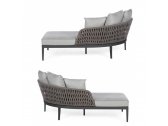 Комплект мебели Garden Relax Pelican алюминий/искусственный ротанг антрацит/серый Фото 3