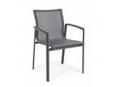 Кресло металлическое текстиленовое Garden Relax Gavin алюминий, текстилен антрацит Фото 1