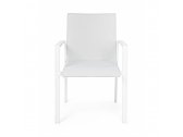 Кресло металлическое текстиленовое Garden Relax Grayson алюминий, текстилен белый Фото 2