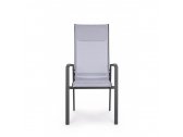 Кресло металлическое текстиленовое Garden Relax Grimsey алюминий, текстилен антрацит Фото 2